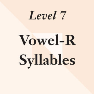 Level 7: Vowel-R Syllables - Site License
